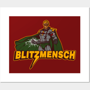 Blitzmensch Posters and Art